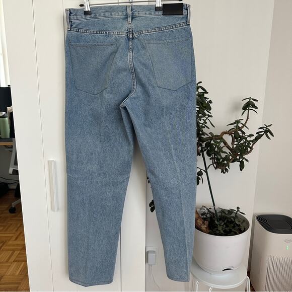 Goldsign The Nineties Jean Classic Denim High-Rise Straight Leg, Size 30, NWOT - Picture 4 of 11